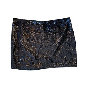 HAUTE HIPPIE | Sequin Mini Skirt NWT L